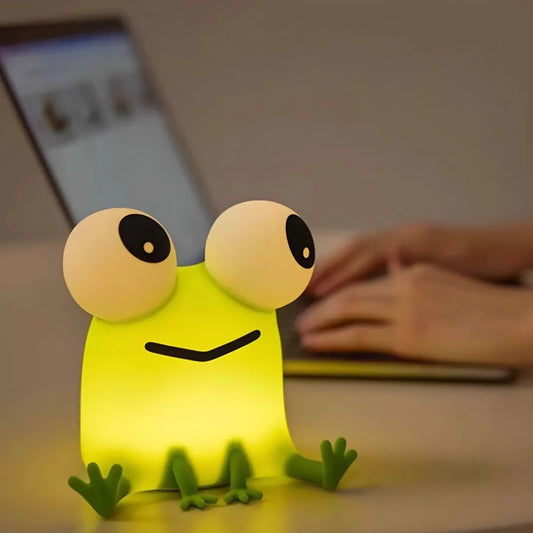 Big Eyes Frog Silicone Night Light - Tinyminymo