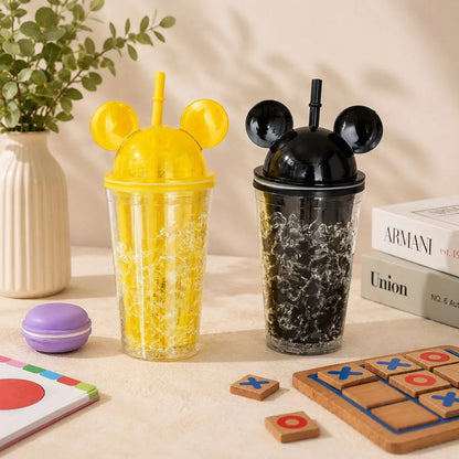 Yellow and Black Color Mickey Sippers - Tinyminymo 