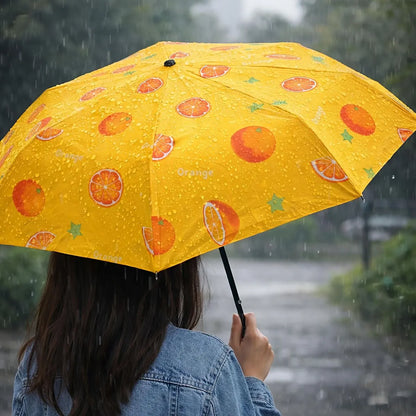 Orange Automatic Umbrella - Tinyminymo