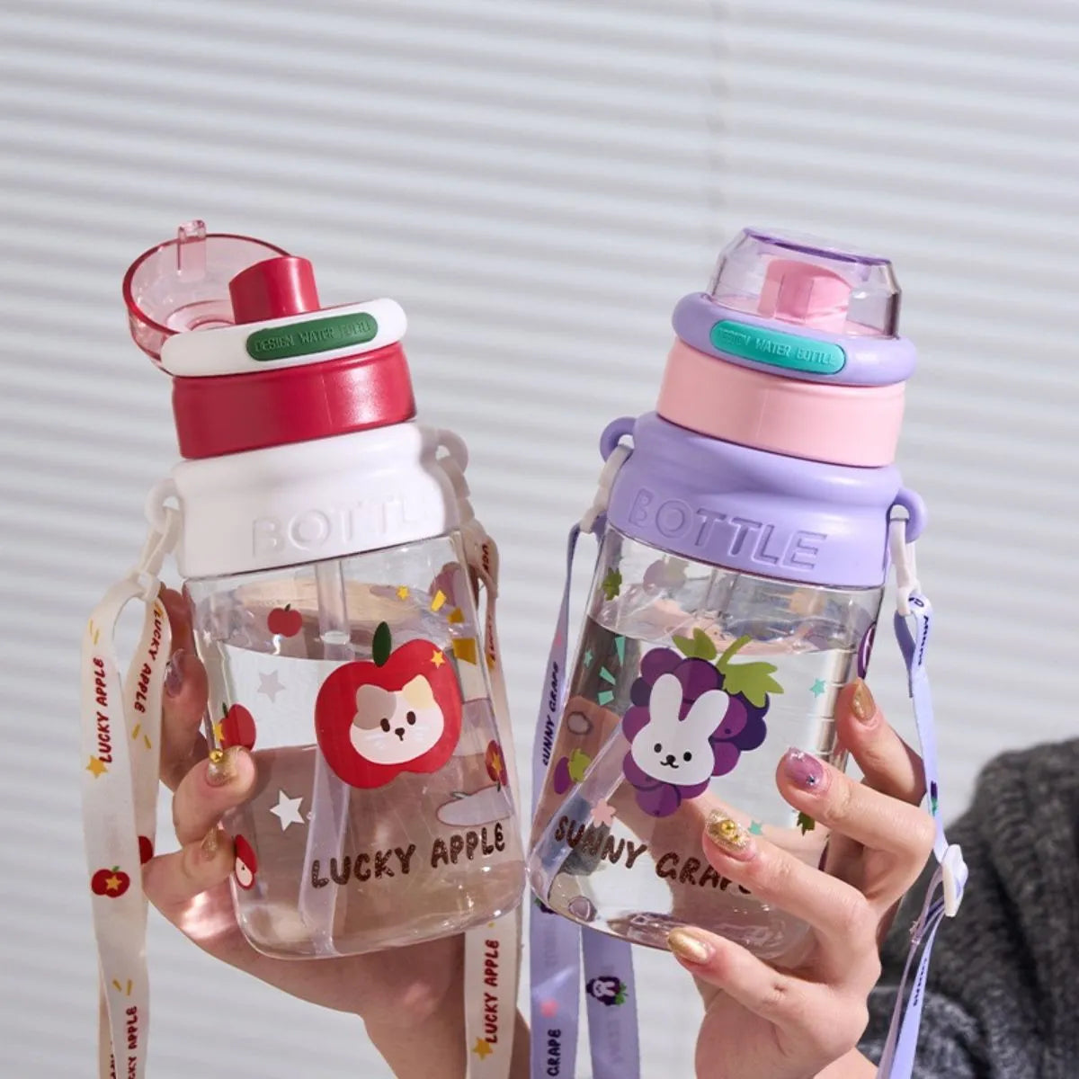 Apple and Grapes Water Bottle - Tinyminymo