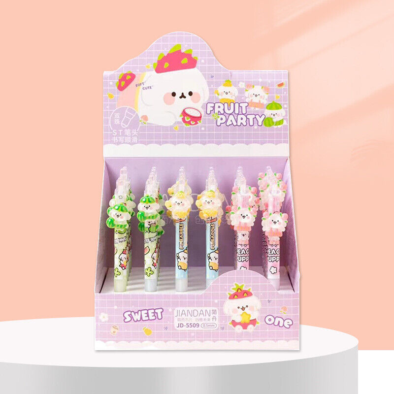 Fruit Bunny Kawaii Gel Pen - Tinyminymo