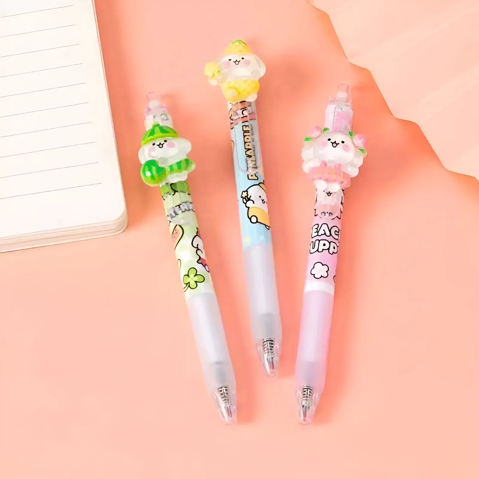 Fruit Bunny Kawaii Gel Pen - Tinyminymo