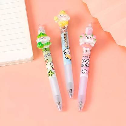 Fruit Bunny Kawaii Gel Pen - Tinyminymo