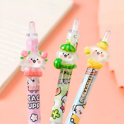 Fruit Bunny Kawaii Gel Pen - Tinyminymo
