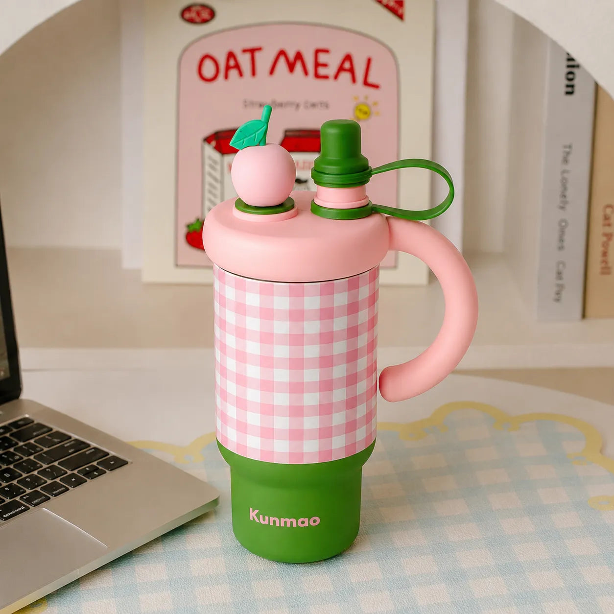 Pink Fruit Insulated Sipper - Tinyminymo