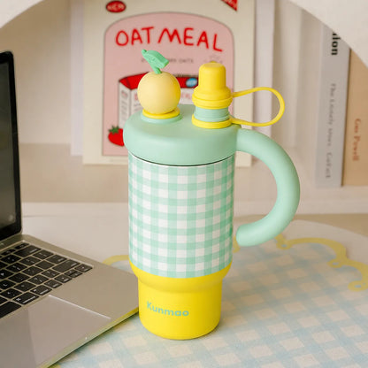 Green Fruit Insulated Sipper - Tinyminymo