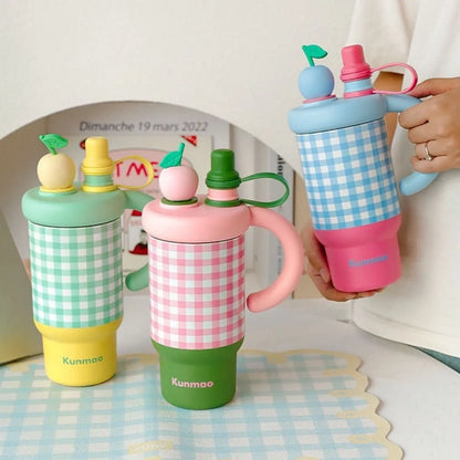 All colors of Fruit Insulated Sippers - Tinyminymo