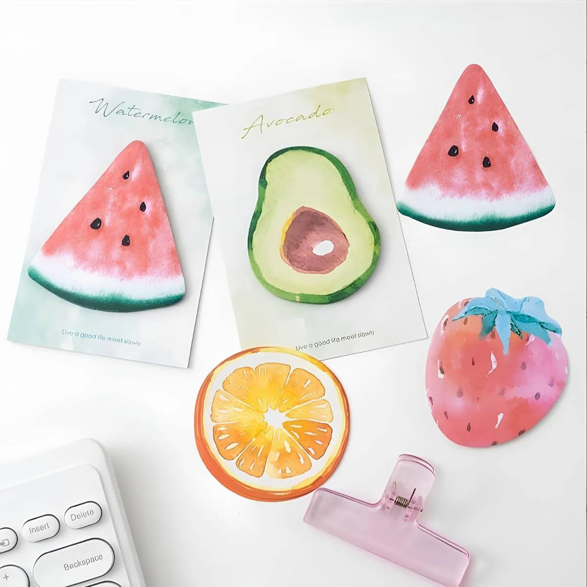 Four Fruit Sticky Notes - Tinyminymo