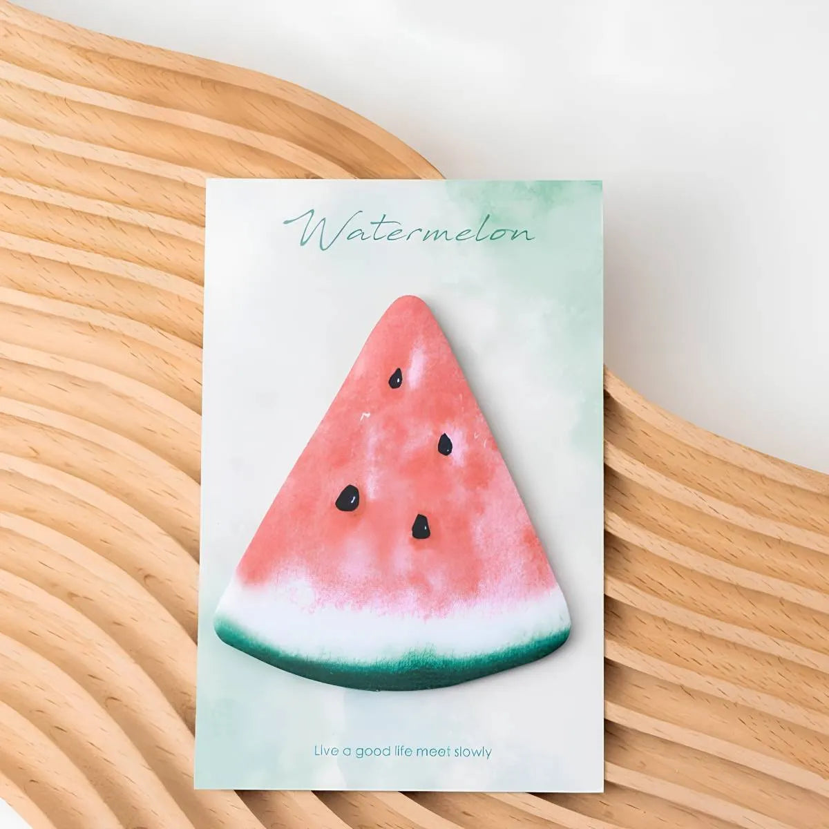 Watermelon Shaped Sticky Note - Tinyminymo