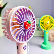 Load image into Gallery viewer, Fruit Two Gear Hand Fan - Tinyminymo
