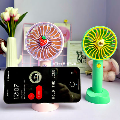Fruit Two Gear Hand Fan - Tinyminymo