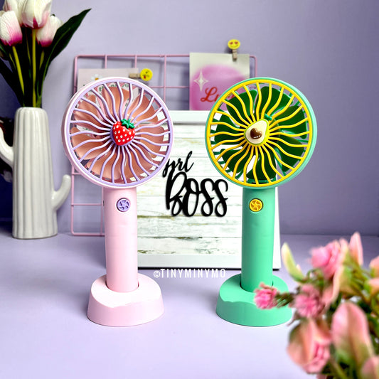 Fruit Two Gear Hand Fan - Tinyminymo