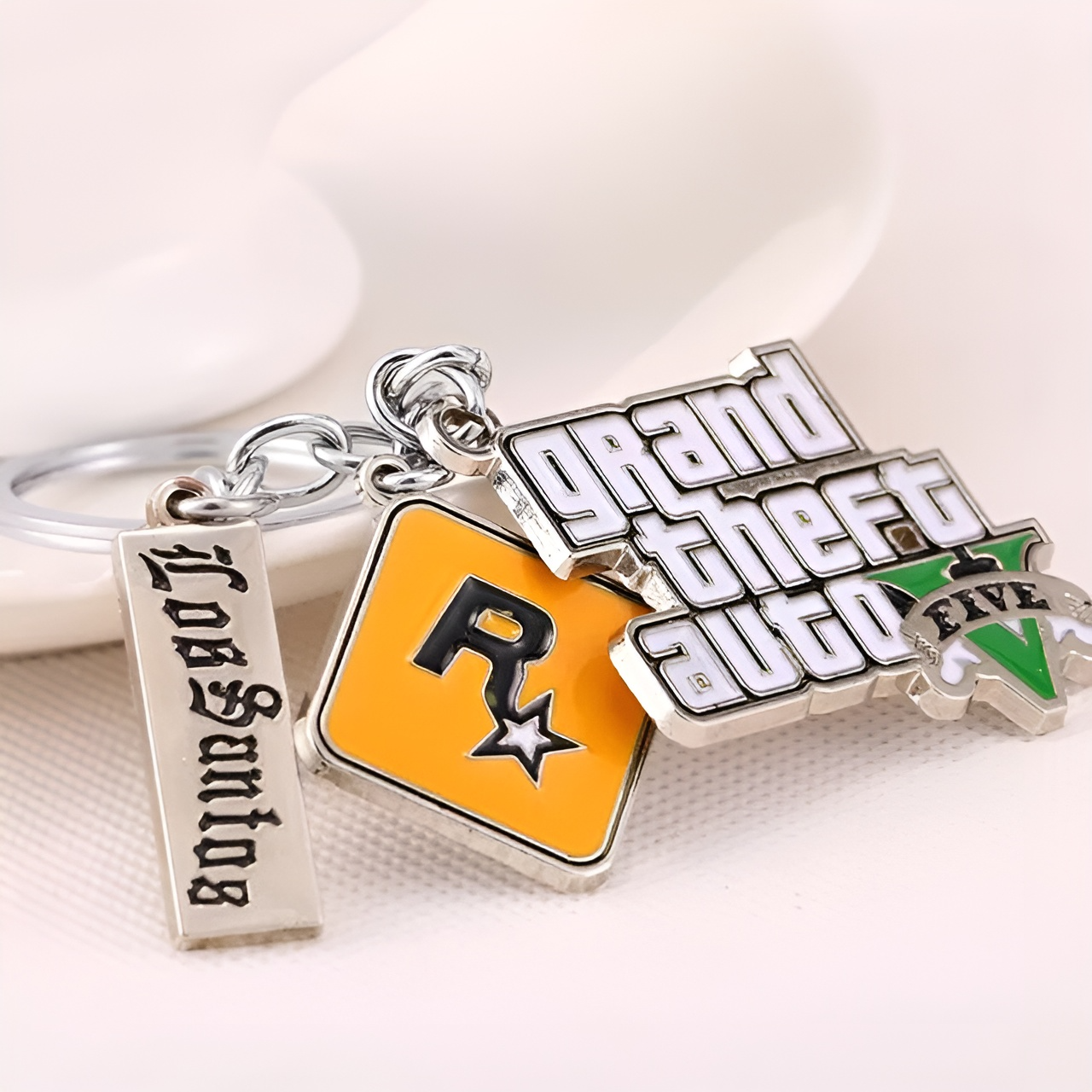 Buy GTA 5 Metal Keychain Online At Best Price | Tinyminymo