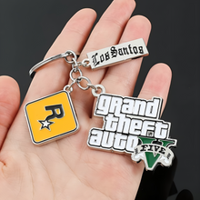 Load image into Gallery viewer, GTA 5 Metal Keychain - Tinyminymo
