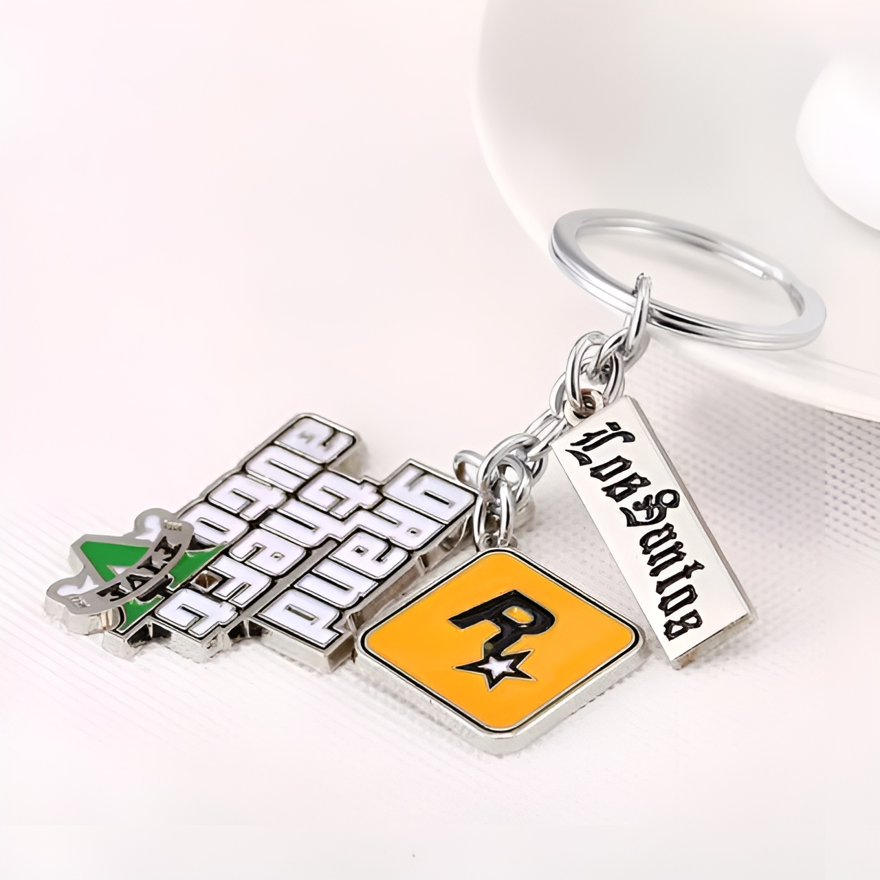 GTA 5 Metal Keychain - Tinyminymo