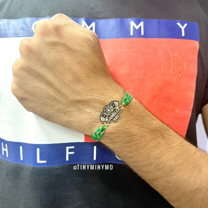 Gambler Bro Metal Rakhi - Tinyminymo