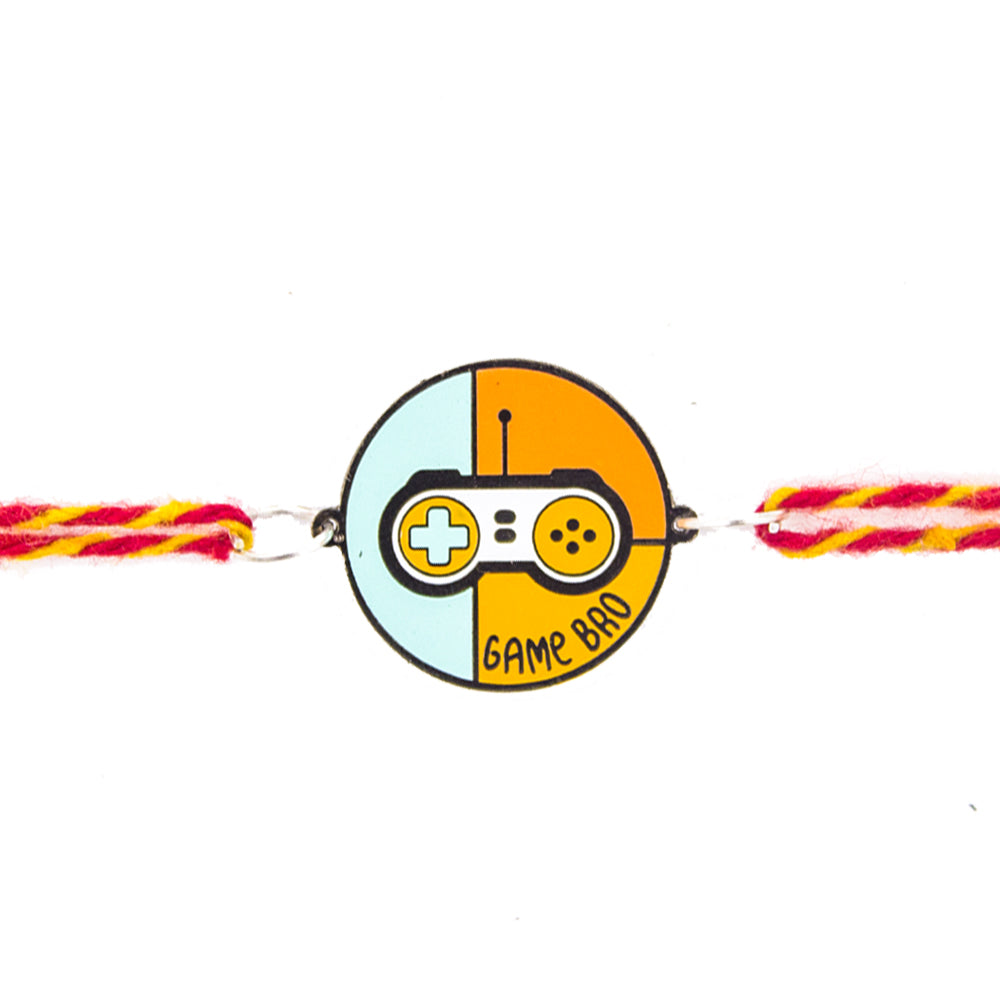 Gamer Bro Metal Rakhi - Tinyminymo 