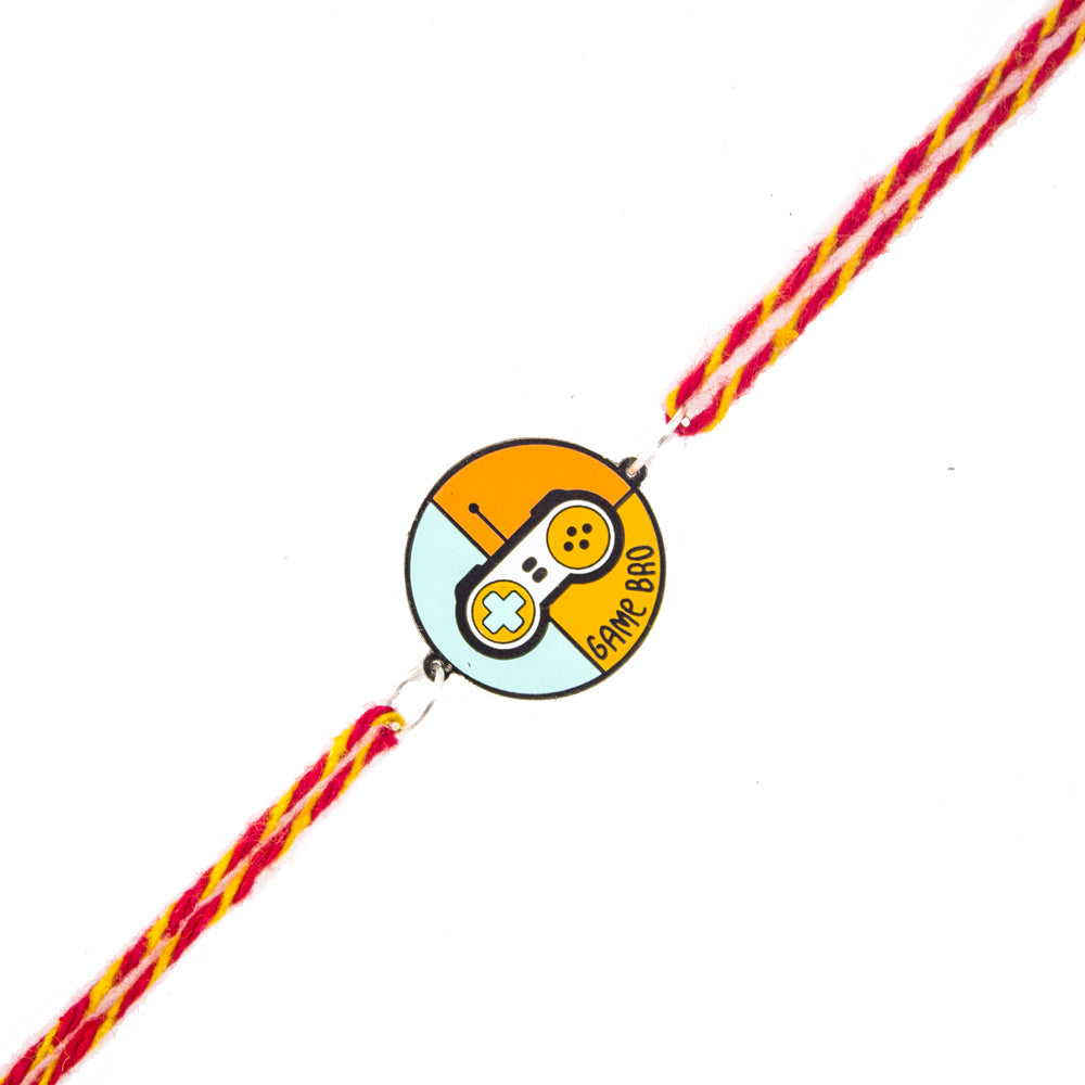 Gamer Bro Metal Rakhi - Tinyminymo 