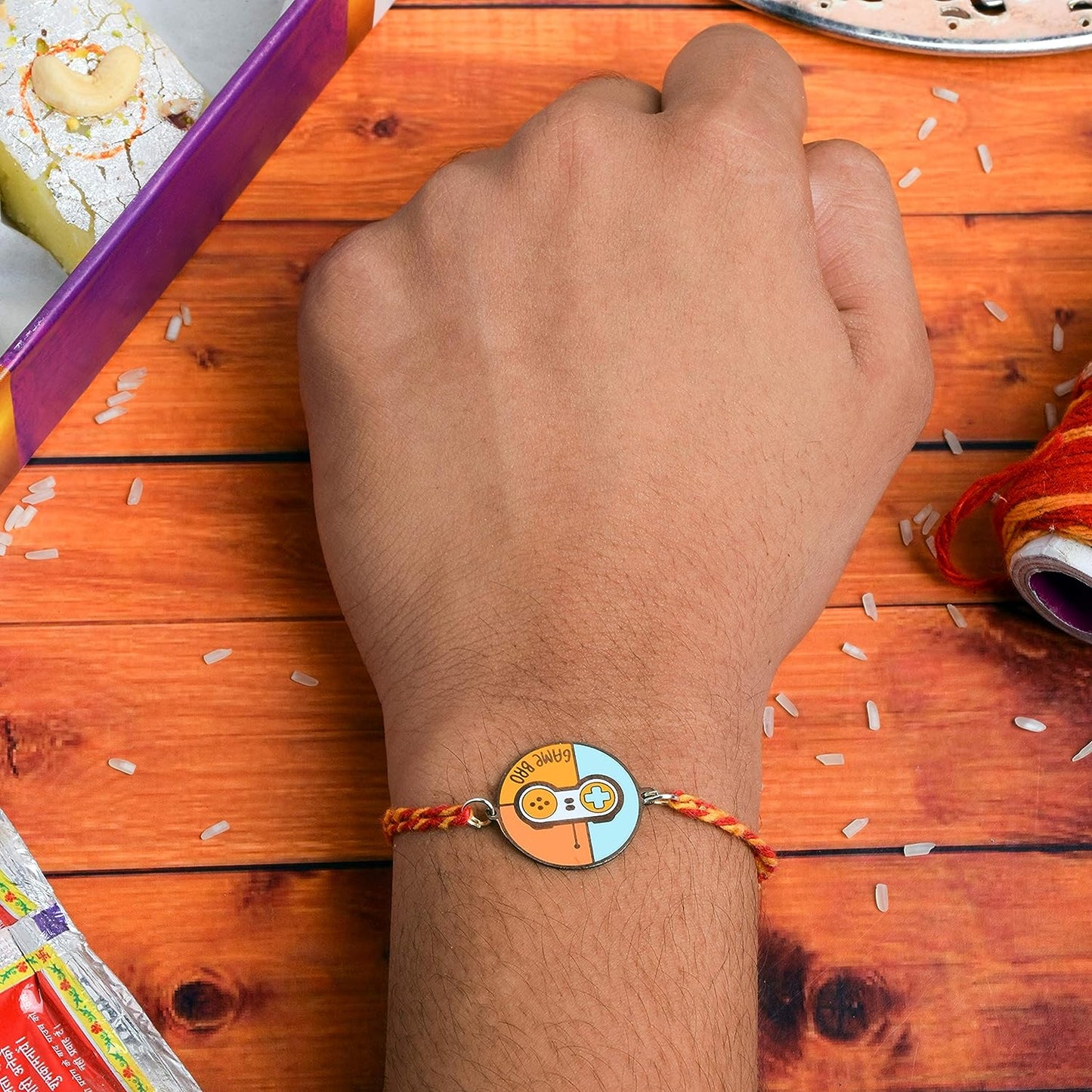 Gamer Bro Metal Rakhi - Tinyminymo