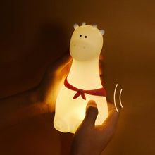 Load image into Gallery viewer, Giraffe with Scarf Silicone Night Light - Tinyminymo
