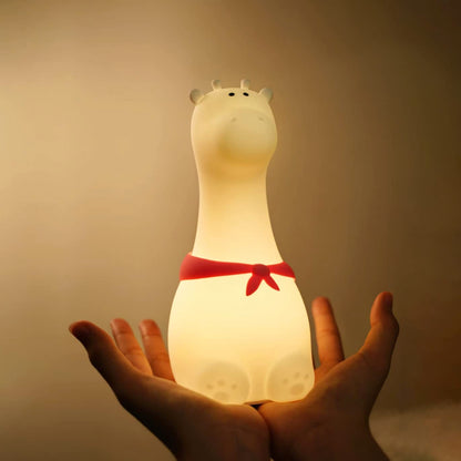 Giraffe with Scarf Silicone Night Light - Tinyminymo