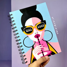 Load image into Gallery viewer, Girl Boss Spiral Diary - Tinyminymo
