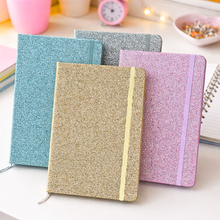 Load image into Gallery viewer, Four Glitter Style Notebooks - Tinyminymo
