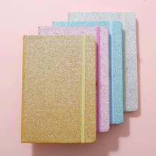 Load image into Gallery viewer, All Design of Glitter Notebooks - Tinyminymo
