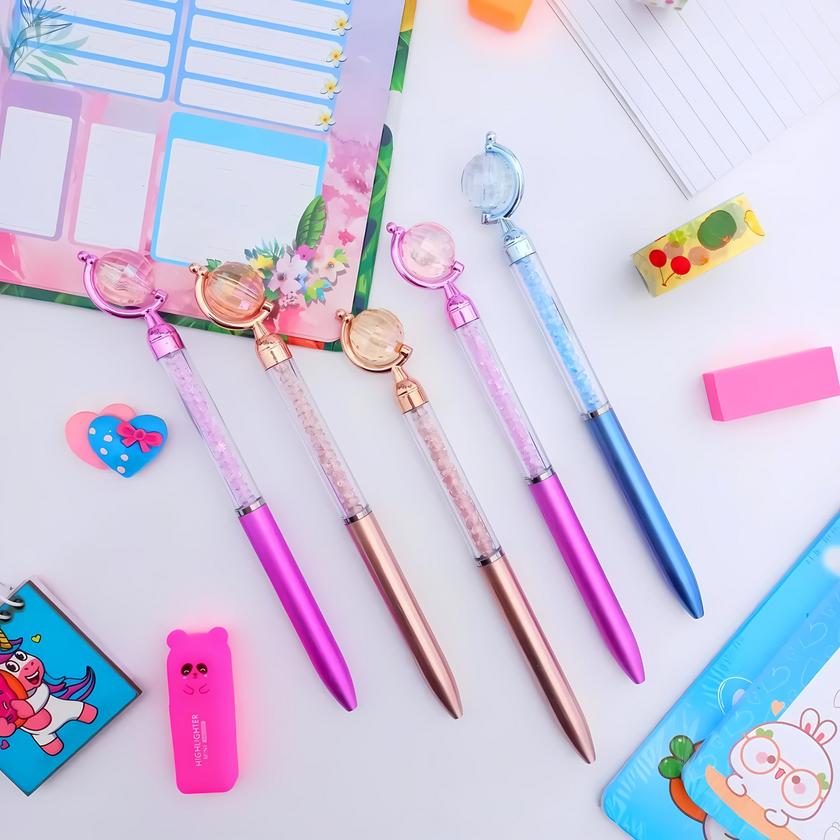 Globe Crystal Pen - Tinyminymo