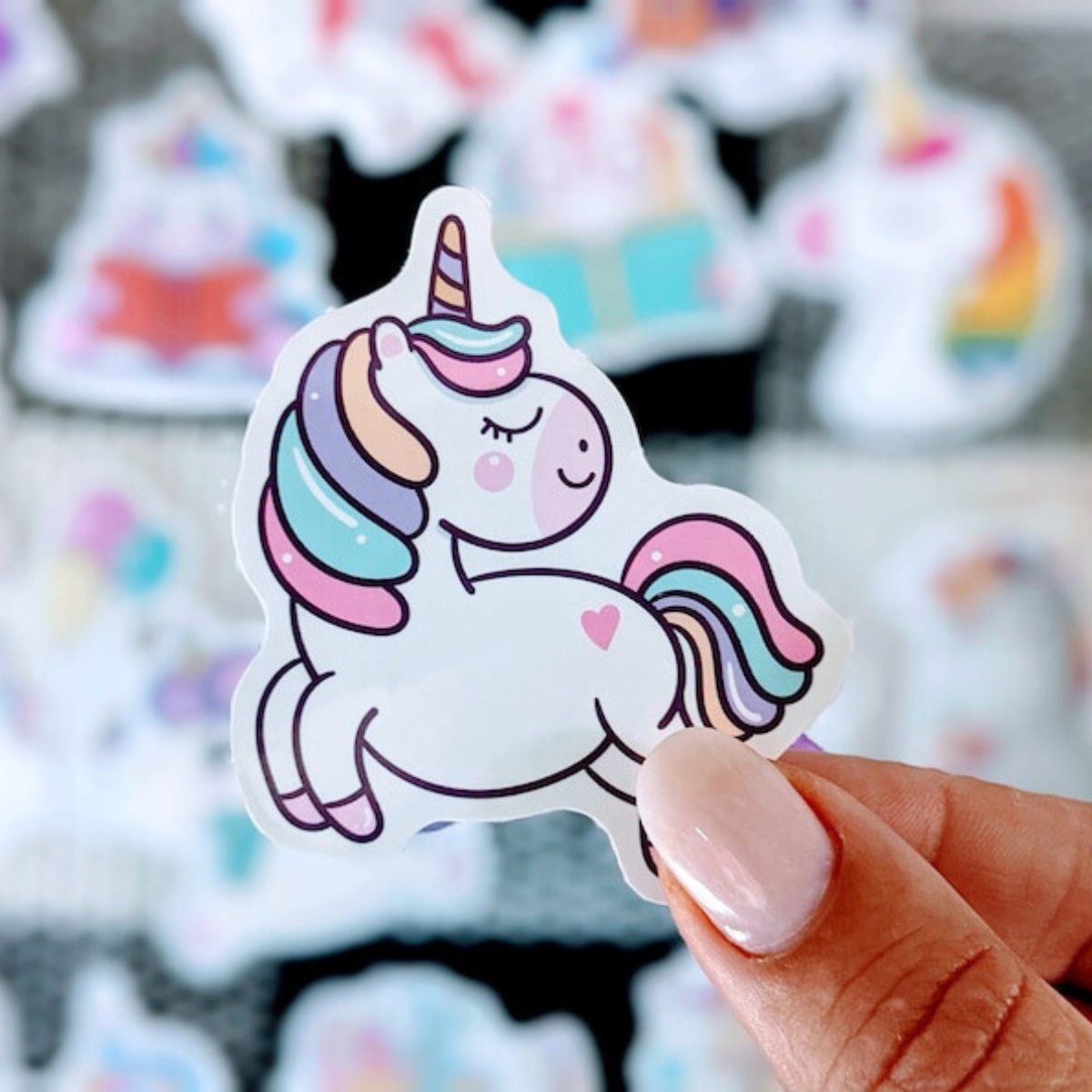 Cute Unicorn Stickies - Tinyminymo