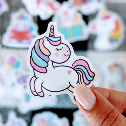 Cute Unicorn Stickies - Tinyminymo