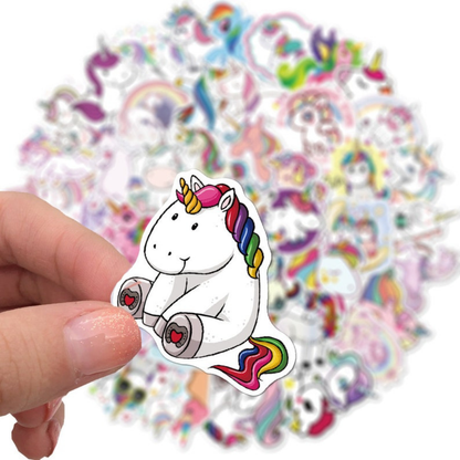 Unicorn Shaped Stickies - Tinyminymo