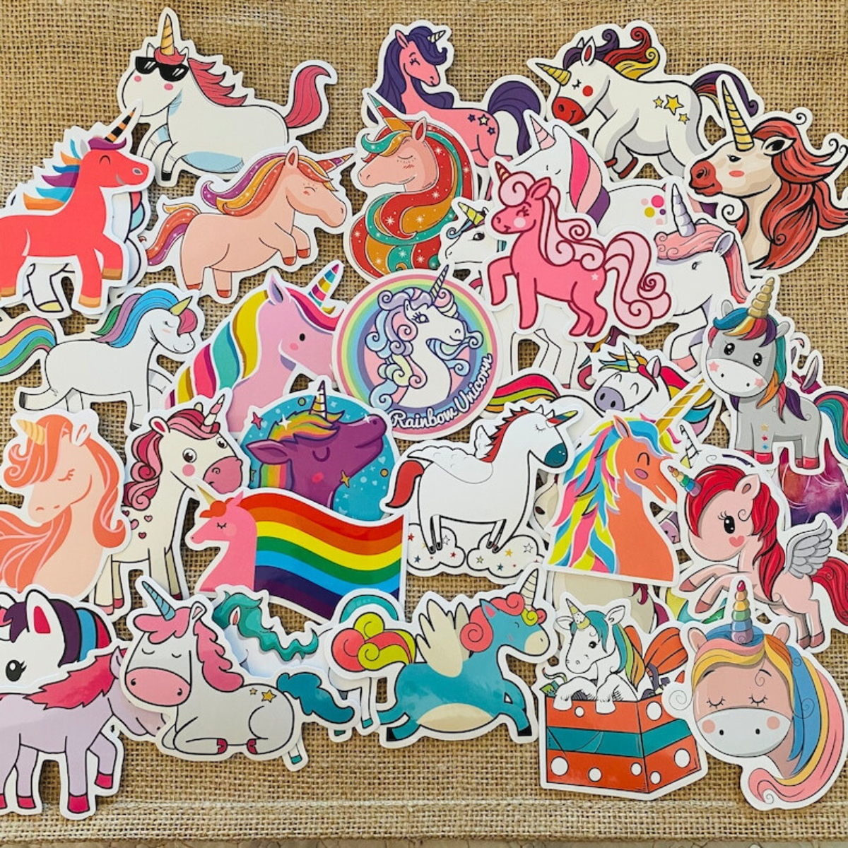 Set of Unicorn Stickies - Tinyminymo