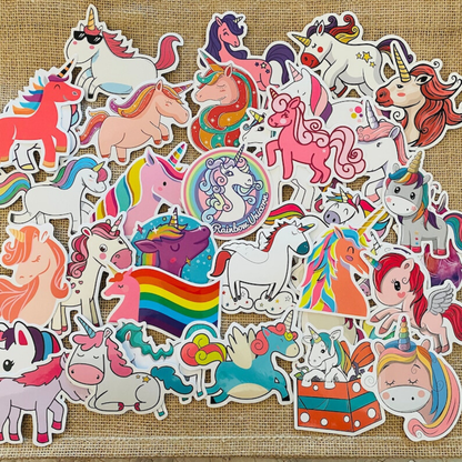 Set of Unicorn Stickies - Tinyminymo