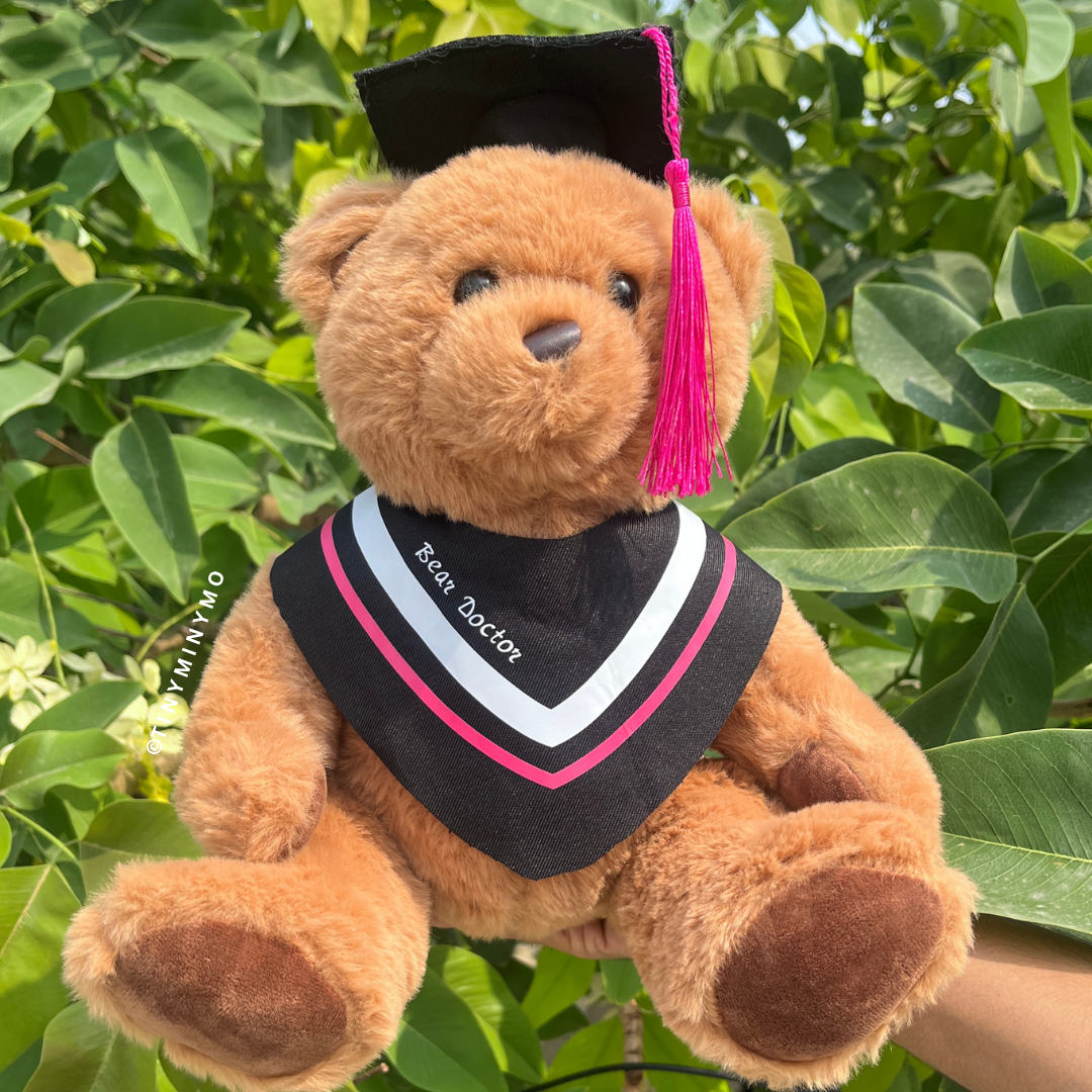 Graduation Bear Soft Toy - Tinyminymo