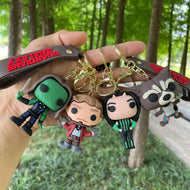 Four Characters of Guardians of the Galaxy Keychains - Tinyminymo