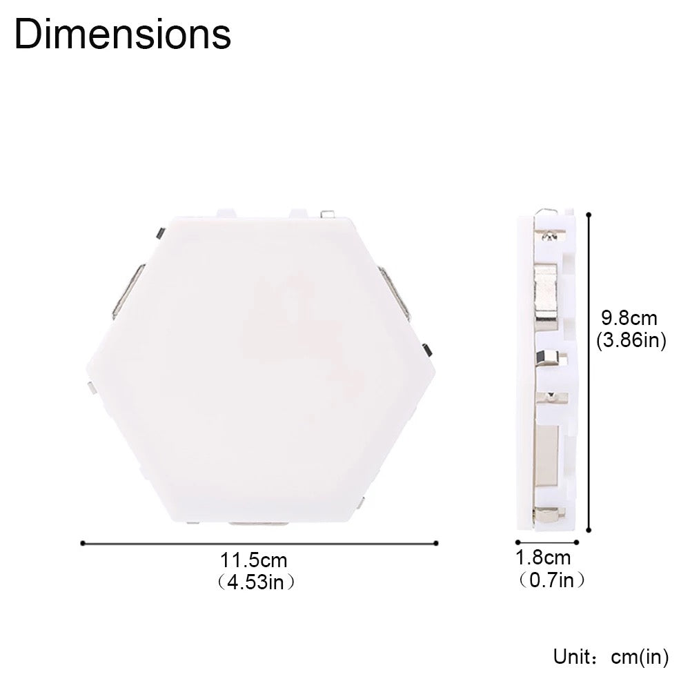 Hexagon Modular Touch Light - Tinyminymo