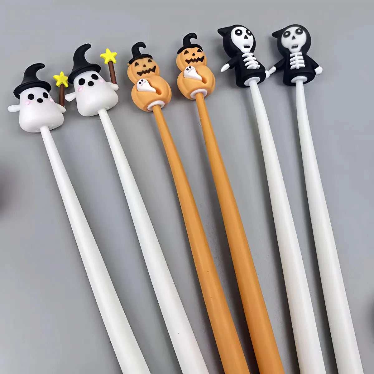 Three Designs of Halloween Shake Gel Pens - Tinyminymo