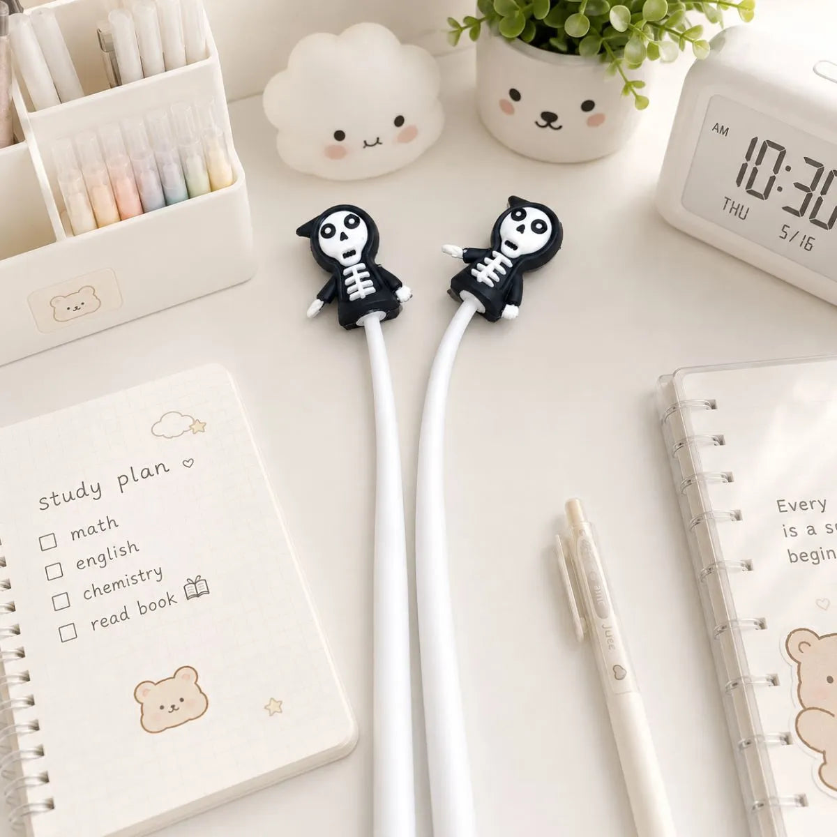 Skeleton Halloween Shake Gel Pen - Tinyminymo