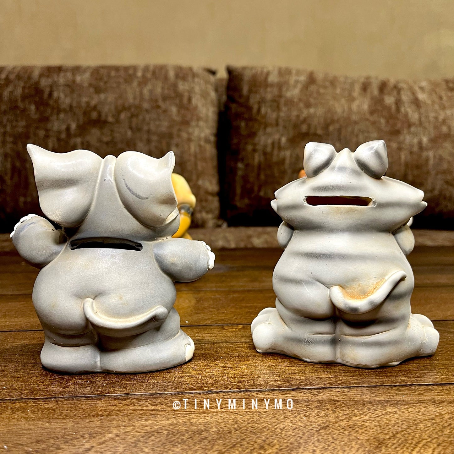 Happy Animal Resin Piggy Bank - Tinyminymo