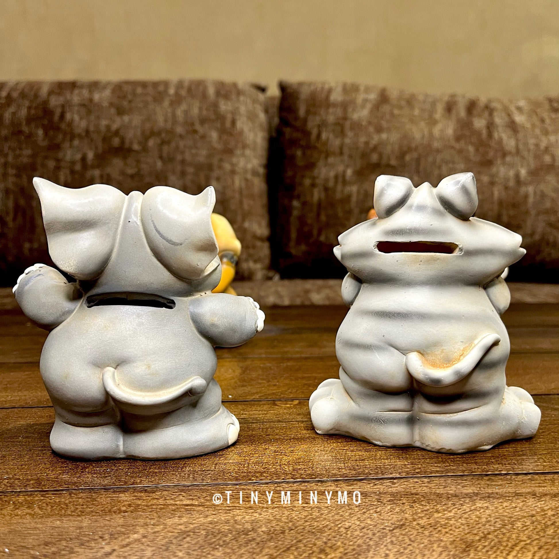 Happy Animal Resin Piggy Bank - Tinyminymo