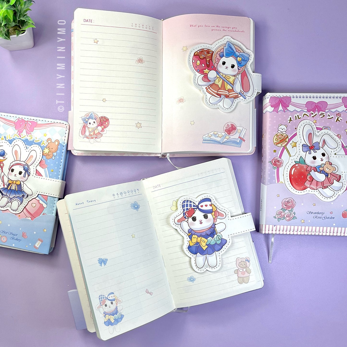 Happy Bunny Planner - Tinyminymo