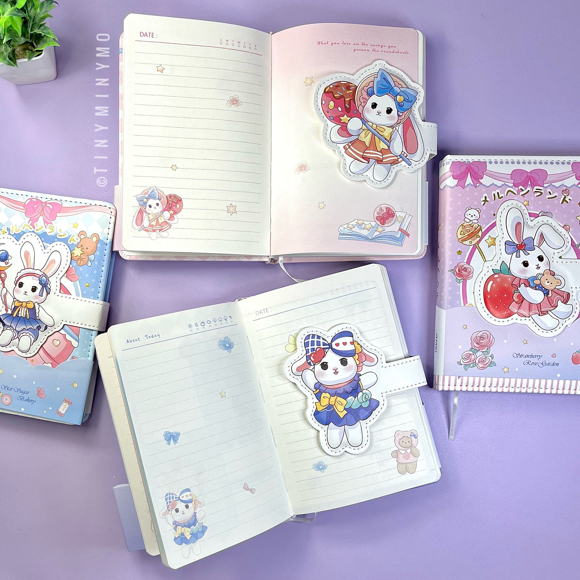 Happy Bunny Planner - Tinyminymo