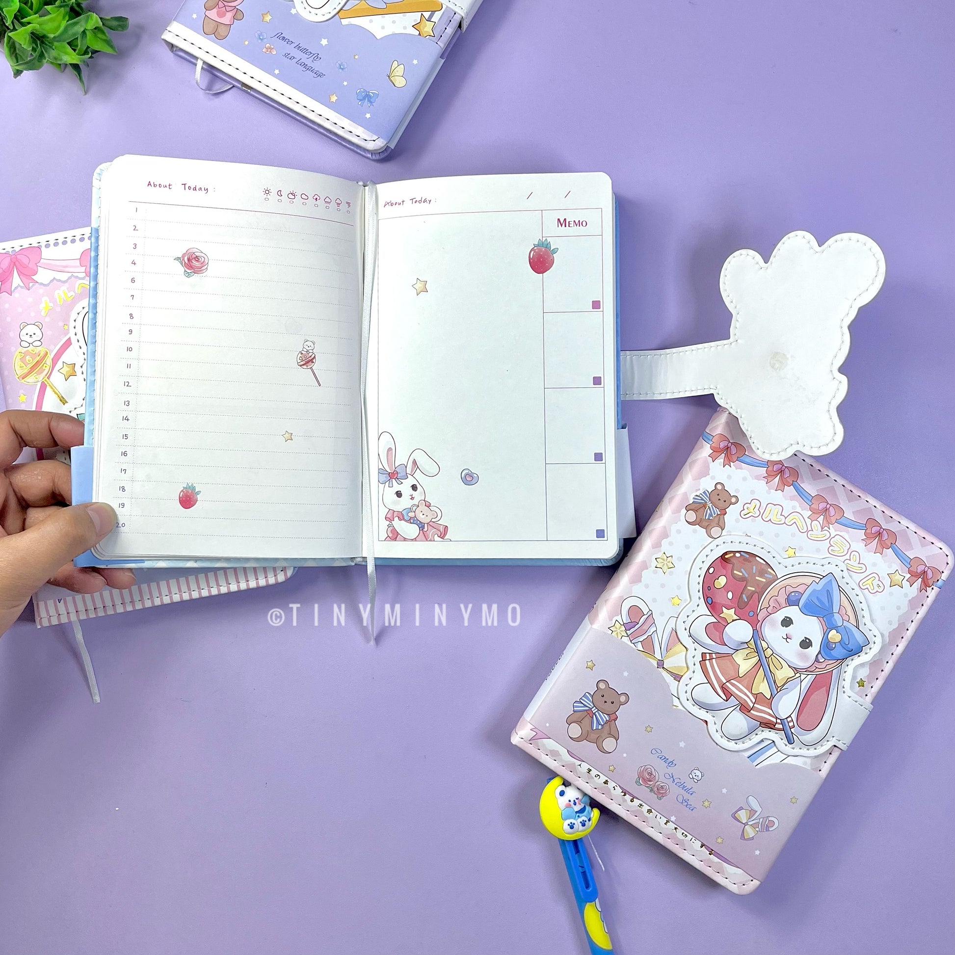 Happy Bunny Planner - Tinyminymo