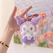 Kuromi Keychain in Donut Design - Tinyminymo