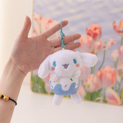 Cinnamoroll Keychain in Donut Design - Tinyminymo