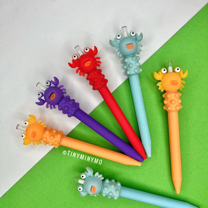 Happy Crab Click Pen - Tinyminymo