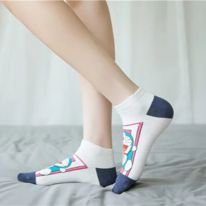 Happy Doraemon Socks - Tinyminymo