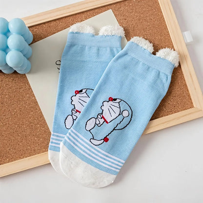 Happy Doraemon Socks - Tinyminymo