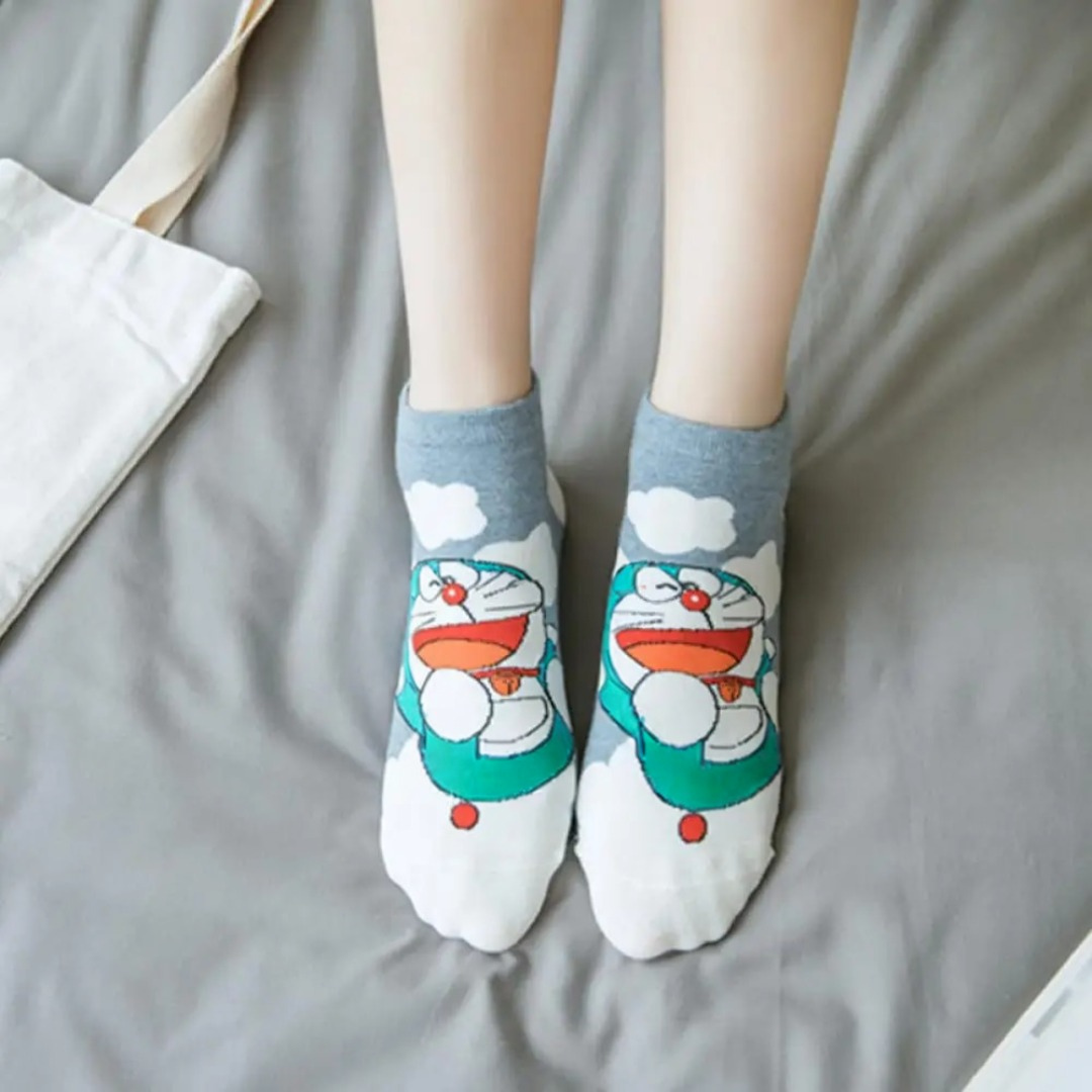 Happy Doraemon Socks - Tinyminymo